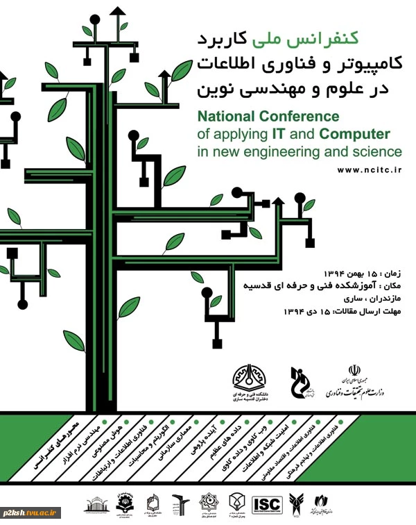 کنفرانس ملی کاربرد کامپیوتر و فناوری اطلاعات در علوم و مهندسی نوین