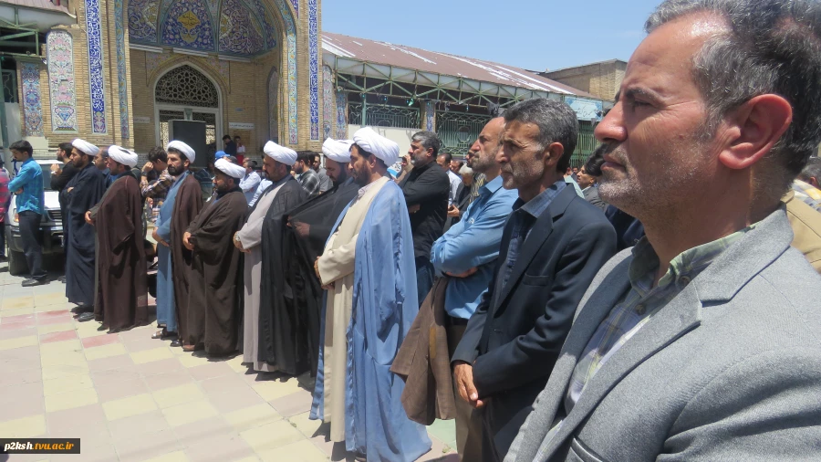 حضور خانواده بزرگ دانشگاه فنی و حرفه ای استان کرمانشاه در اجتماع عزاداران رئیس جمهور شهید 12