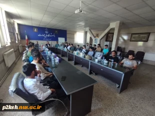 برگزاری جلسه هماهنگی ، برنامه ریزی انجمن های علمی ، تشکلها ، کانون ها و بسیج دانشجویی در  استقبال از سفر ریاست محترم جمهور به استان کرمانشاه 5