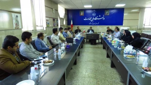 برگزاری جلسه شورای پژوهشی  دانشگاه ملی مهارت استان کرمانشاه با میزبانی دانشکده شماره 2 4